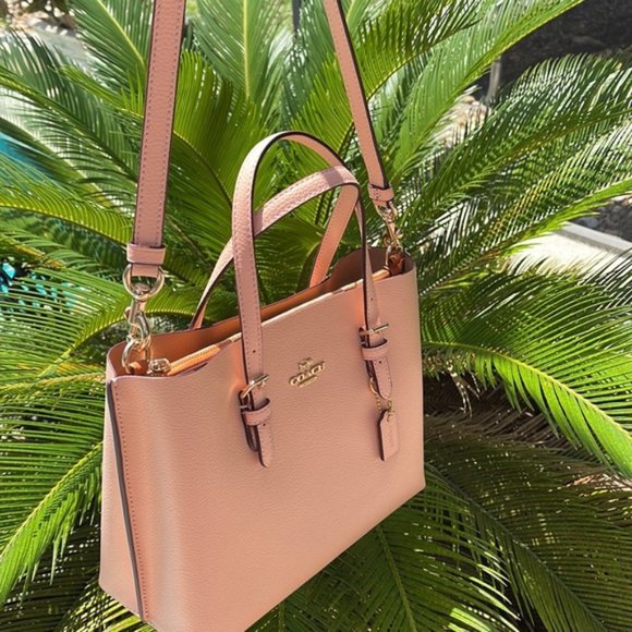 Coach c4084 Mollie Tote 25 Faded Blush - Picture 2 of 16